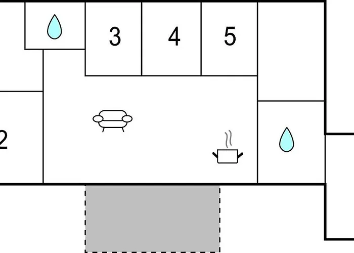 Сasa de vacaciones 5 Bedroom Awesome In *